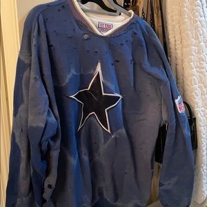 Tie Dye Dallas Cowboys Sweatshirt